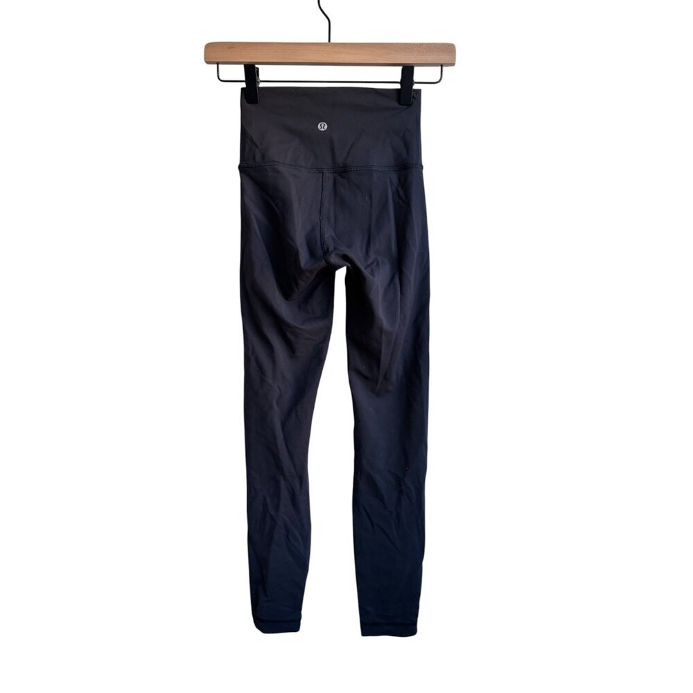 Like New, Lululemon Wunder Train Leggings 23" Inseam Size 2 High Waisted - Picture 3 of 9